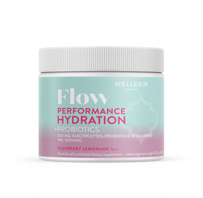Wellexir Flow Hydration Raspberry Lemonade 300 g Flow Hydration Raspberry Lemonade 300 g