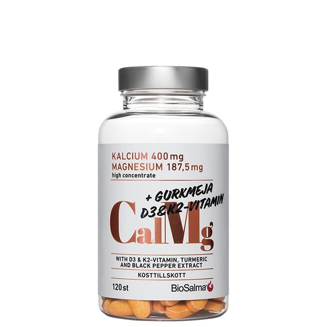 BioSalma Kalcium Och Magnesium 120 tabletter Kalsium & Magnesium 120 tabletter
