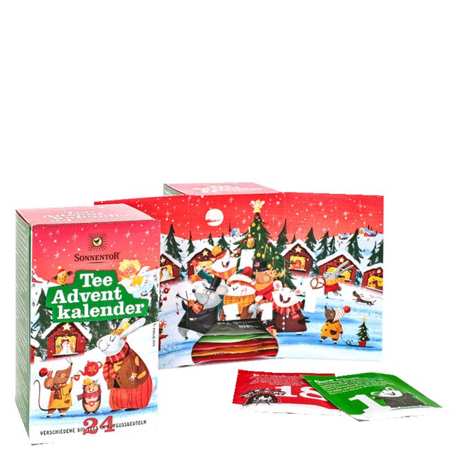 Te Adventskalender Julhare, 24 Tepåsar Te Adventskalender Julhare 24 Tepåsar