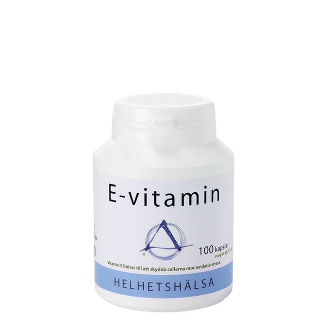 E-vitamin Helhetshälsa E-vitamin 100 kapsler