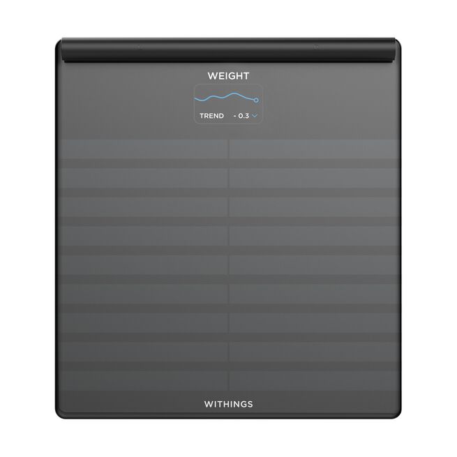 Withings Body Scan, Black Body Scan Diagnostisk Personvekt Svart