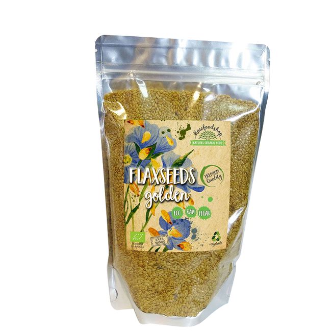 Linfrø Gule ØKO, 500 g Linfrø Gule ØKO, 500 g