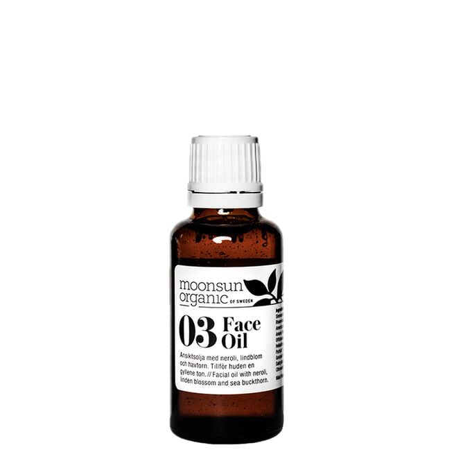 Moonsun Organic of Sweden Face Oil, 30 ml