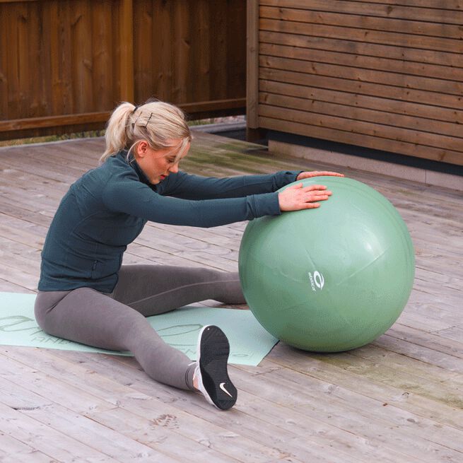 Abilica Fitnessboll, 65 cm, Green  Pilates Ball 65 cm Grønn