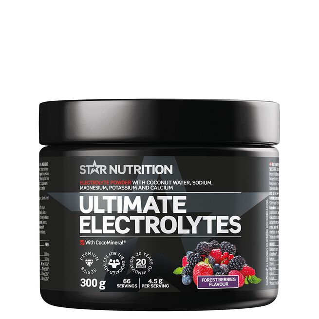 Ultimate Electrolytes 300 g Forest Berries Ultimate Electrolytes Væskeerstatning 300 g Forest Berries