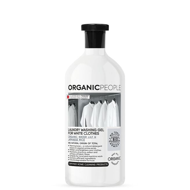 Organic People Tvättmedel Näckros & Japanskt ris 1000 ml