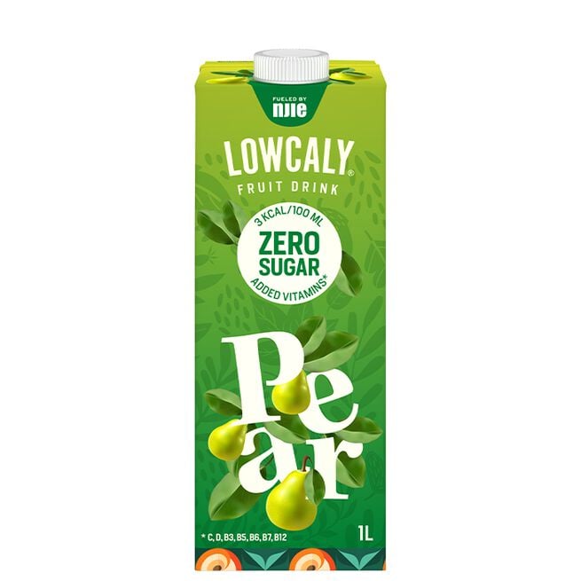 Lowcaly Fruit Drink, 1000 ml, Pear Lowcaly Fruktdrikk 1000 ml Pear