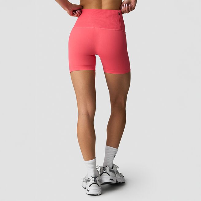 Define Seamless Pocket Shorts, Dark Pink Peach, L  Define Sømløse Shorts Rosa