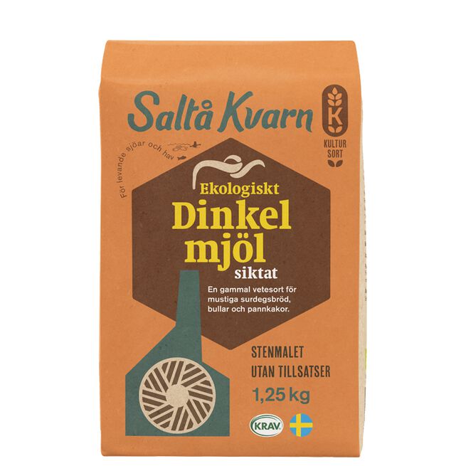 Dinkelmjöl Siktat 1,25 kg Dinkelmel Siktet 1,25 kg