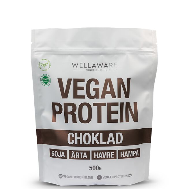 Veganskt Protein Choklad 500 g Vegansk Protein 500 g Sjokolade