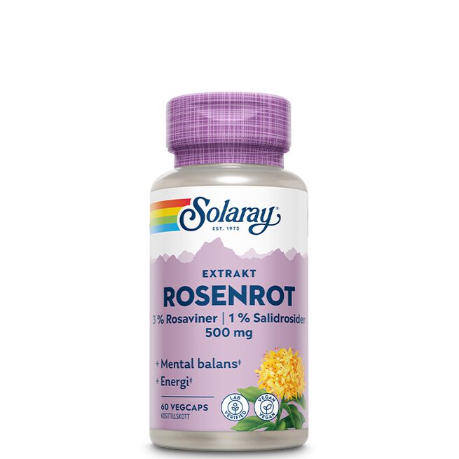 Solaray Rosenrot 60 kapslar Rosenrot 60 kapsler