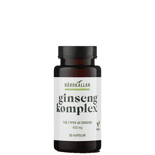 Ginseng Komplex 60 kapslar Ginseng Komplex, 60 kapsler