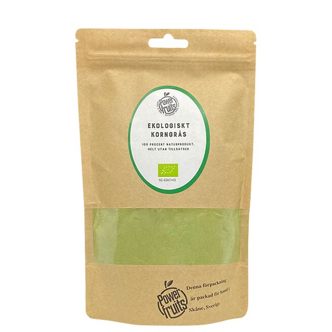 Powerfruiits Ekologisk Korngräs 500 g Økologisk Bygggress 500 g