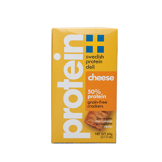 Swedish Protein Deli Cheese 60 g Swedish Protein Deli Knekkebrød 60 g Ost