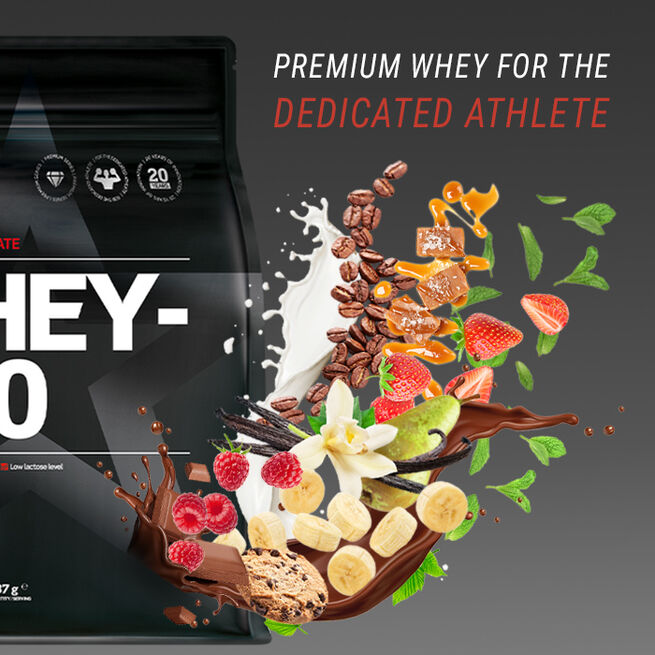 Whey-100, 4 kg, Sjokolade  Whey-100 Myseprotein 4 kg Choklad