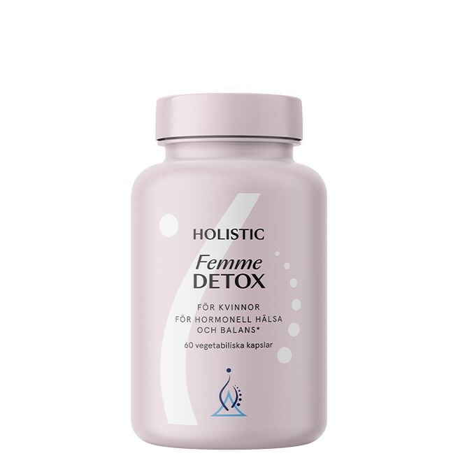 Femme Detox 60 vegetabiliska kapslar Femme Detox 60 vegetabilske kapsler