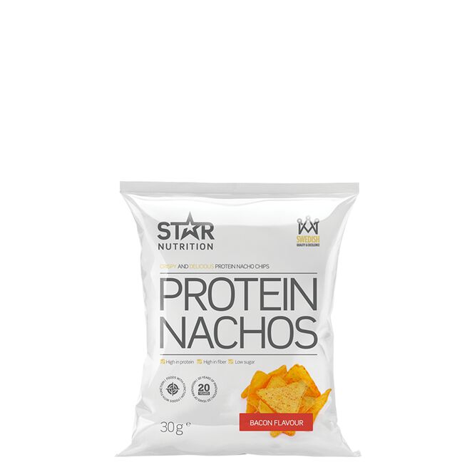 Star nutrition Protein nachos bacon Protein Nachos, 30g Bacon Tortitos