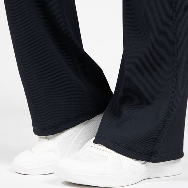 Carmen Flared Leggings, Black, XS  Carmen Utsvingte Treningstights Svart