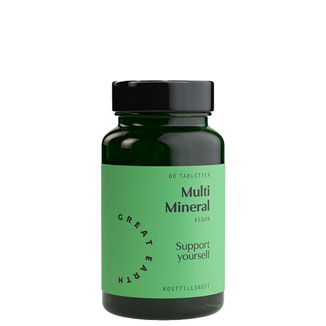 Multi Mineral 60 tabletter Multi Mineral Vegansk 60 tabletter