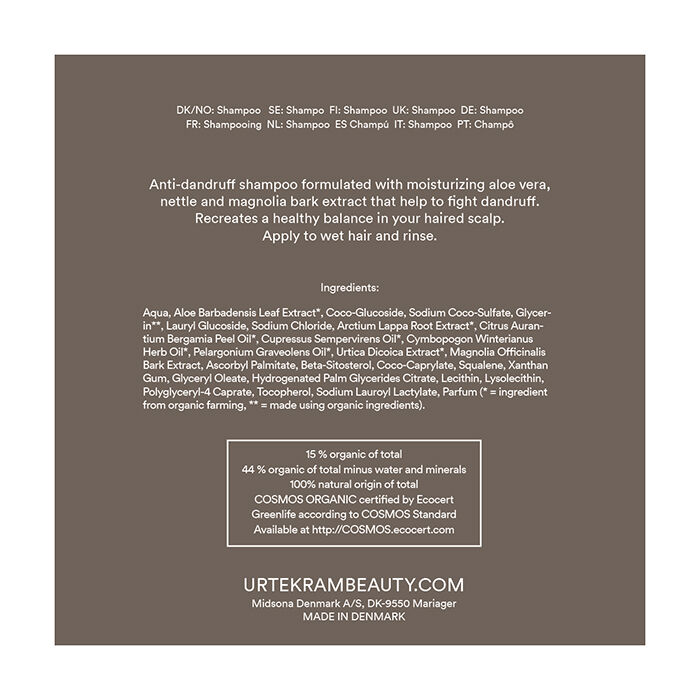 Nettle Shampoo - Dandruff, 250 ml