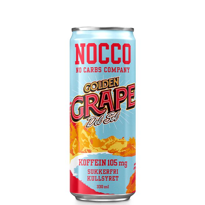 NOCCO BCAA, 330 ml, Golden Grape del Sol, Norge NOCCO BCAA, 330 ml Golden Grape del Sol