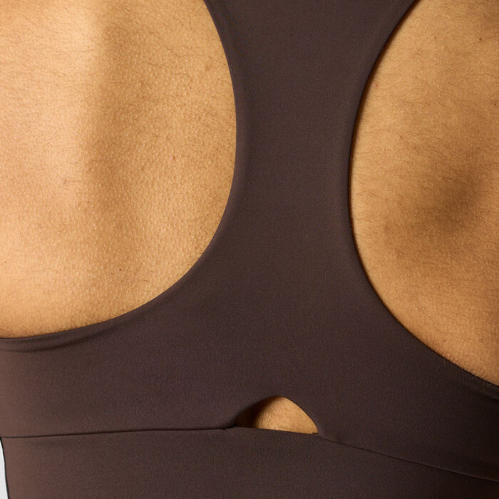 Stance Sports Bra, Dark Brown