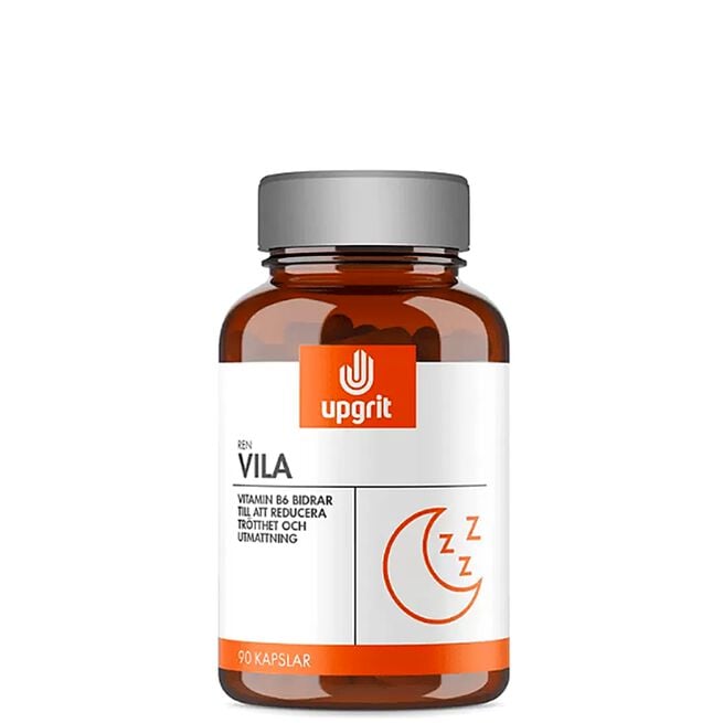 Upgrit Vila 90 st Hvile Magnesium & Vitamin B 90 kapsler