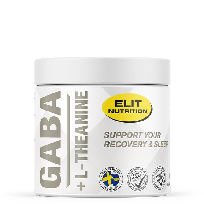 ELIT GABA + L-Theanine, 60 caps ELIT GABA + L-Theanine Aminosyrer 60 kapsler