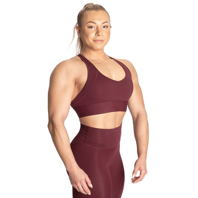 Better Bodies Core Sports Bra, Maroon Core Sports Bra, Maroon
