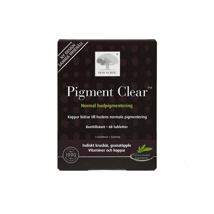 Pigment Clear 60 tabletter
