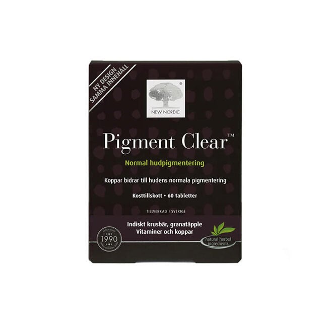 Pigment Clear 60 tabletter Pigment Clear 60 tabletter
