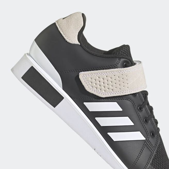 Adidas Power Perfect III, Black/White, 40  Power Perfect 3 Sko Svart Hvit