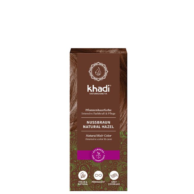 Naturlig Hårfärg Hasselnöt 100 g Naturlig hårfarge Hasselnøtt 100 g