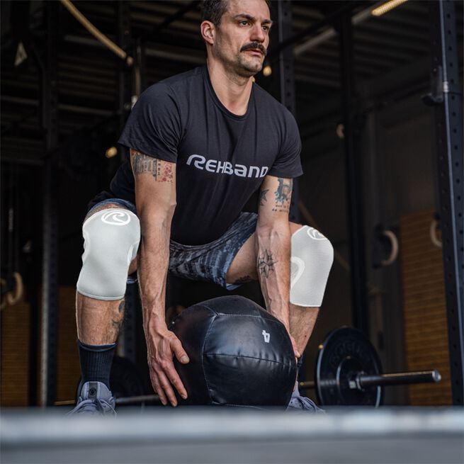 RX Knee Sleeve 5mm Arctic/White, 2XL  RX Knestøtte 5mm Hvit