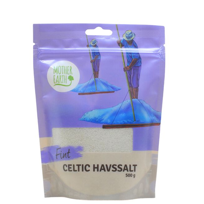 Mother Earth Celtic Havssalt Fint ME 500g Celtic Sea Salt Fint ME 500g Mother Earth