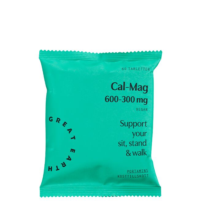 Cal/Mag 600/300 mg Refill 60 tabletter Cal/Mag 600/300 mg Refill 60 tabletter