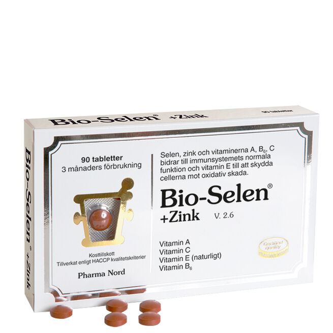 Bio-Selen från Pharma Nord Bio-Selen med Zink 90 tabletter