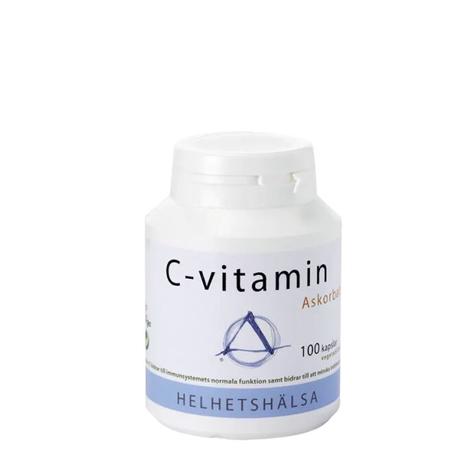 C-vitamin askorbat (500 mg), 100 kapsler 