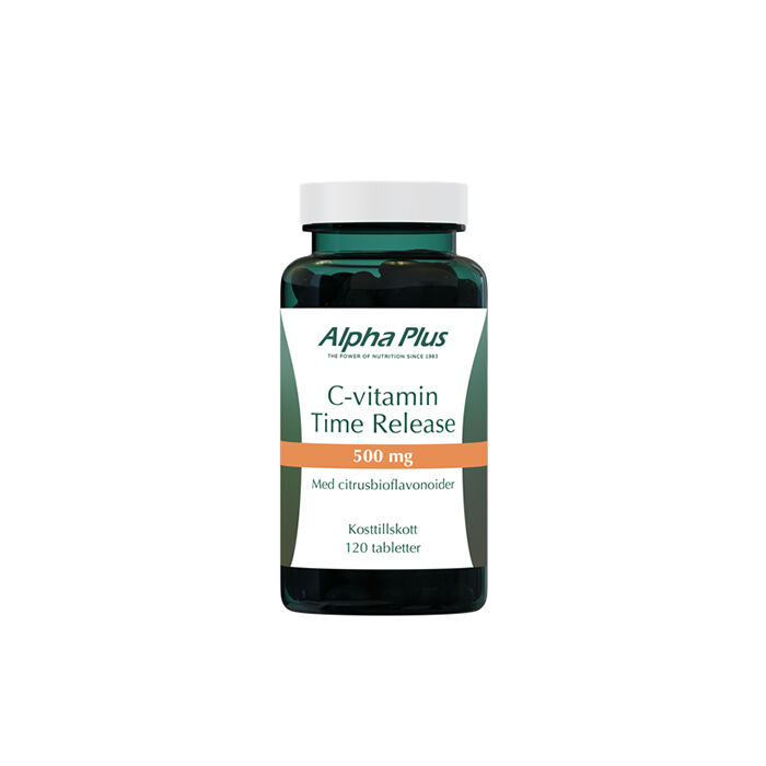 Alpha Plus C-vitamin Time Release 500 mg 120 tab