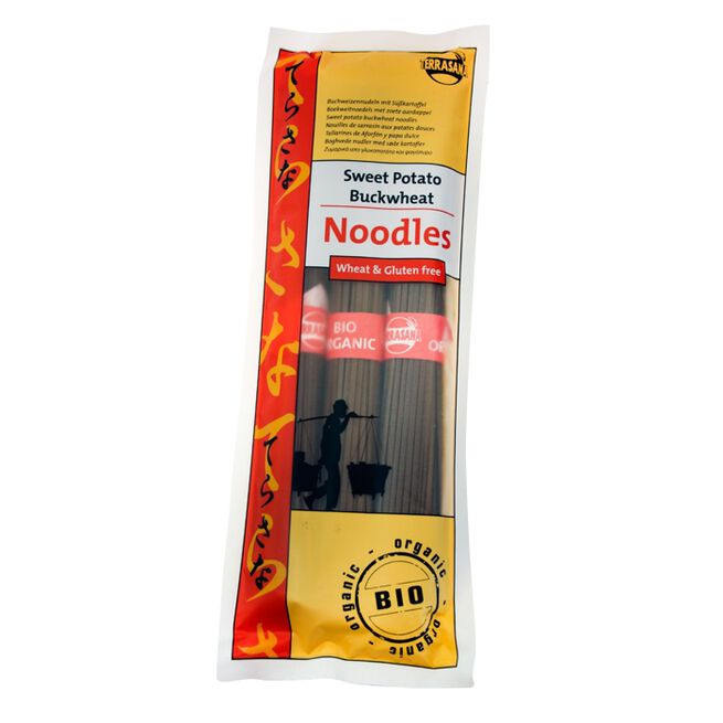 Nudler Bokhvete & Søtpotet ØKO (veg.), 250 gram Nudler Bokhvete & Søtpotet ØKO (veg.), 250 gram