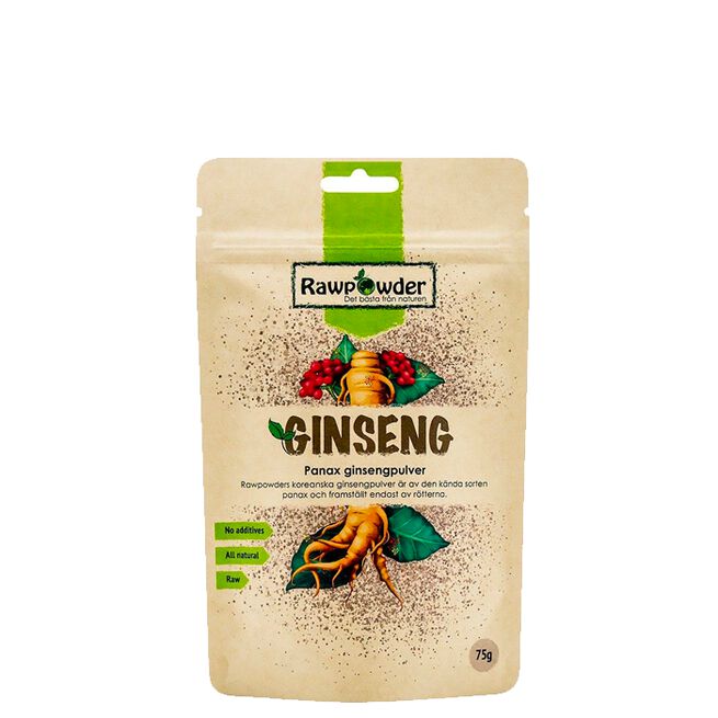 Ginseng Panax ØKO, 75 g Ginseng Panax 75 g