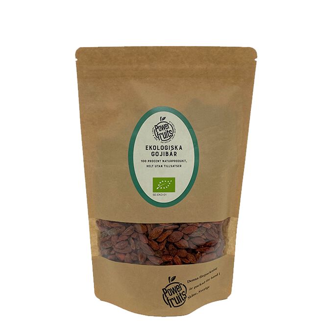 Powerfruit Goji 1 kg Økologiske Gojibær 1 kg
