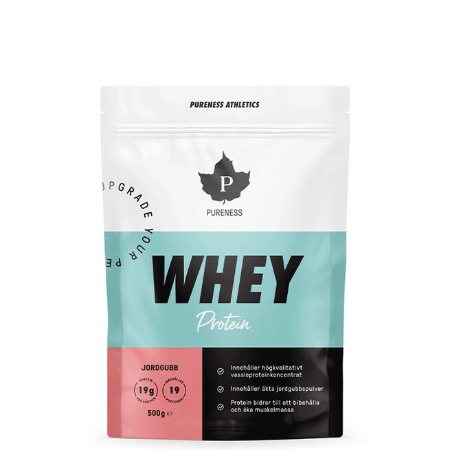 Athletics Vassleprotein Jordgubb 500 g Athletics Myseprotein 500 g Jordbær Jordgubb