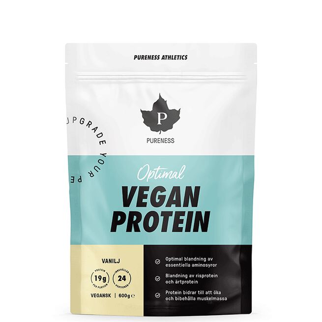 Athletics Optimal Eko Veganskt Protein Vanilj 600 g Athletics Optimal Eko Vegansk Protein 600 g Vanilje Vanilj
