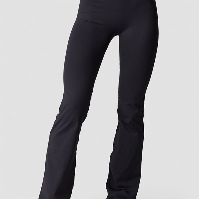 Define Seamless Flared Tights, Dark Graphite, L  Define Seamless Tights Grå