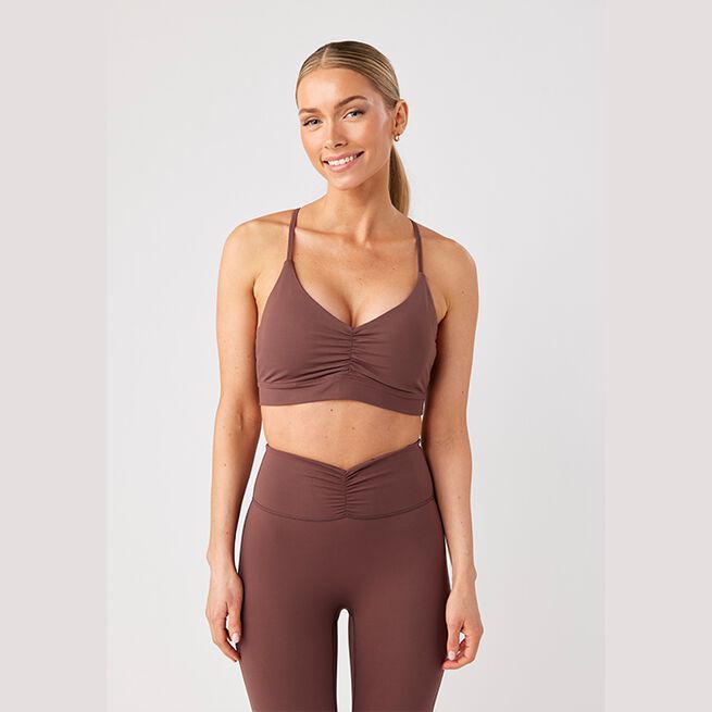 Ultimate Ruched Bra, Intense Rust, XS  Ultimate Sport-BH Rust