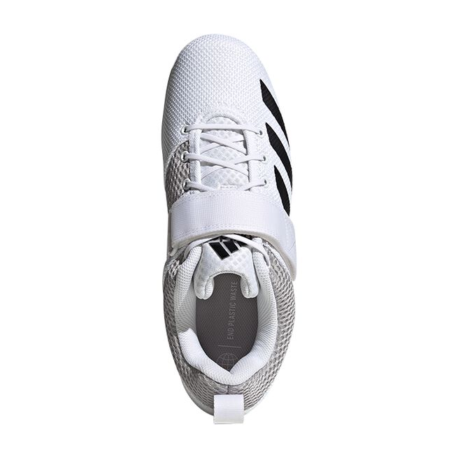 Adidas Powerlift 5, White/Black/Grey, 36  Powerlift 5 Sko Hvit Svart Grå