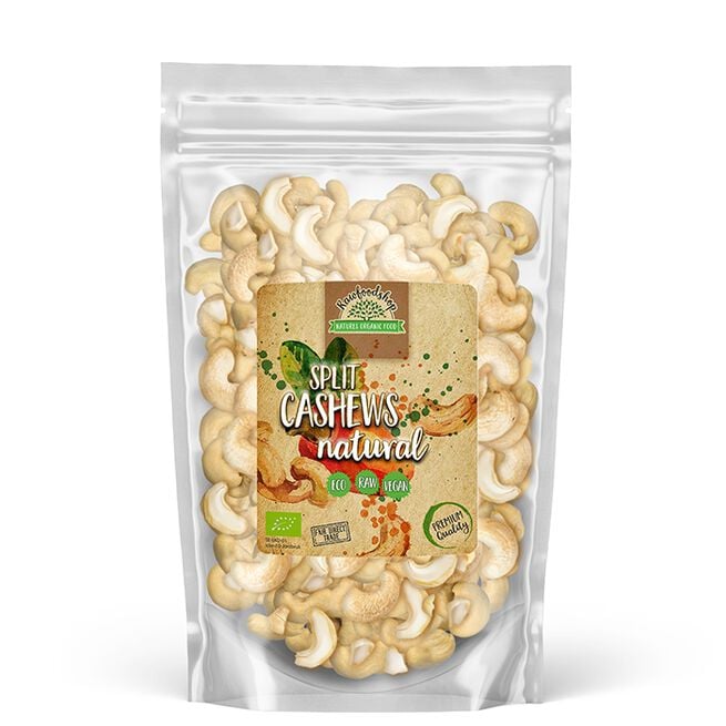  Rawfoodshop Cashewnötter Delade Ekologiska 1 kg