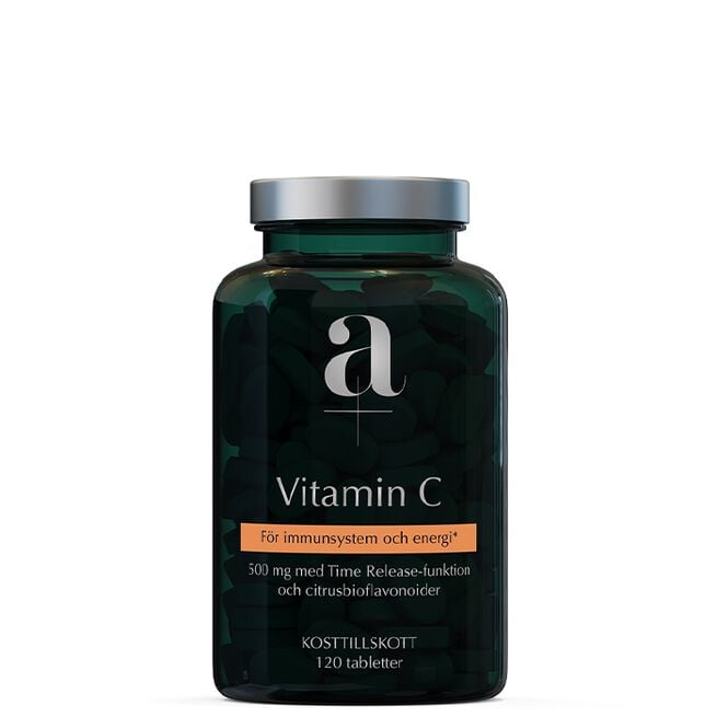 Vitamin C 500mg Time Release 120 tabletter Vitamin C 500mg Time Release 120 tabletter
