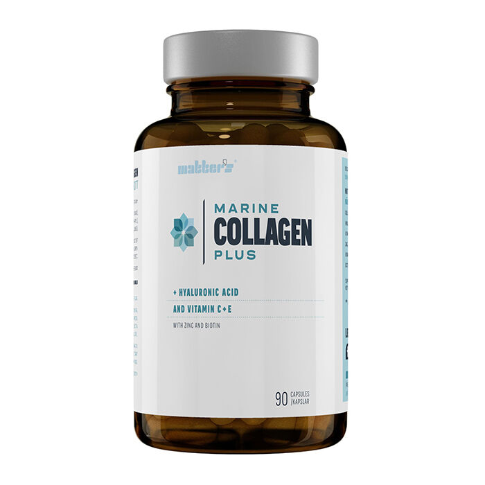 Marine Collagen + Hyaluronsyre 90 kapsler